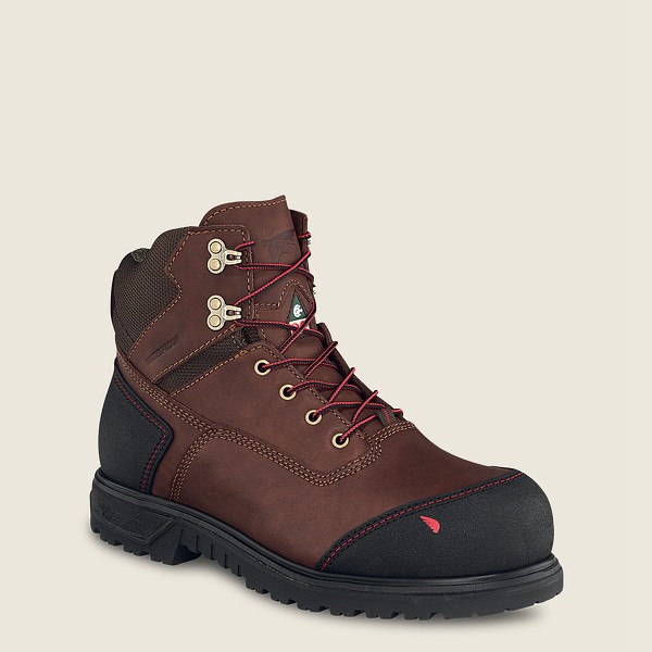 Red Wing Safety Boots Brnr Xp - 6-Inch Waterproof Csa Toe - Brune/Svart - Herre 1367-VUDBW